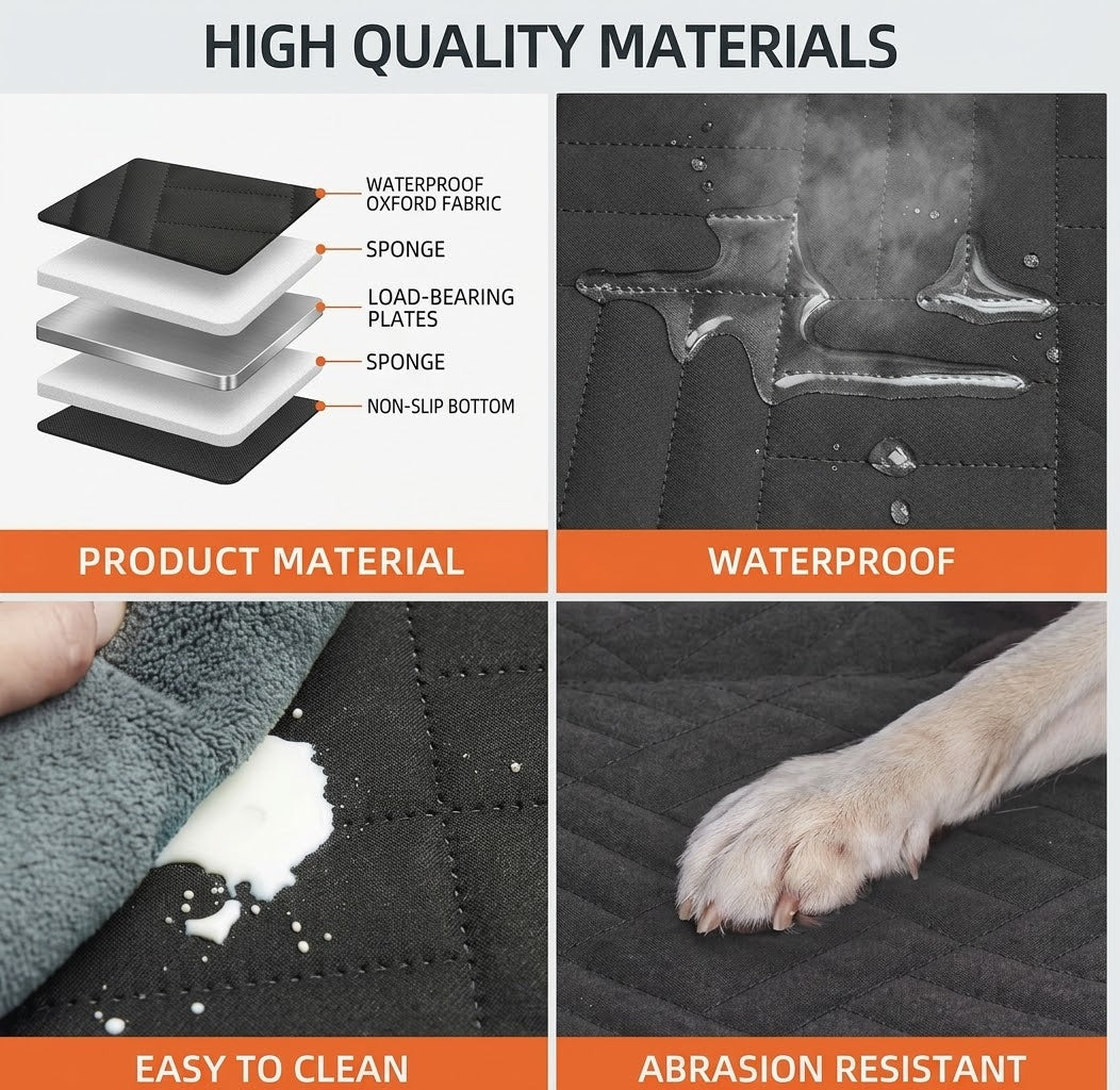 Back seat extender for dogs