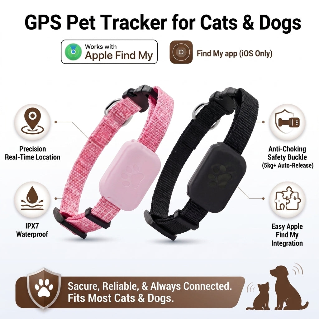 GPS Tracker Collar for Dogs and Cats